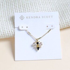 ✨Kendra Scott✨ Bee Gold Pendant Necklace Crystal